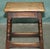 Wood 17th Century English Oak Joint Stool with Turned Legs For Sale - Image 7 of 18