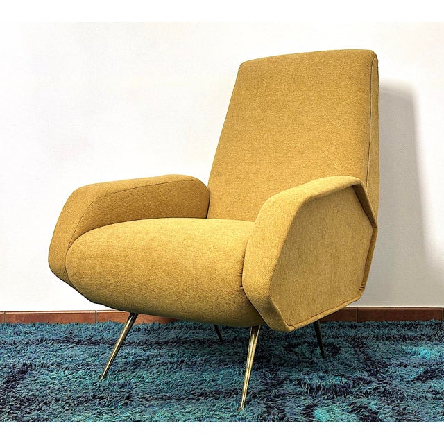 Marco Zanuso Vintage Armchair attributed to Marco Zanuso, Italy, 1960s For Sale - Image 4 of 16