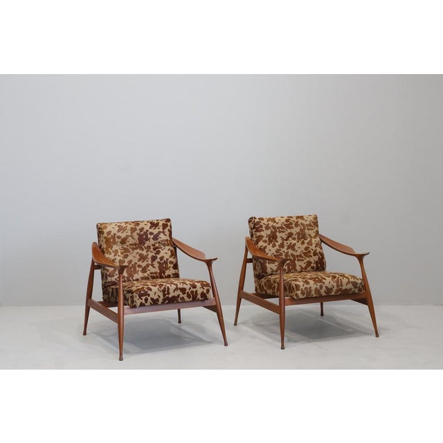 Armchairs by Ico Parisi for Fratelli Reguitti, Italy, 1959, Set of 2 For Sale - Image 15 of 16