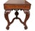 American 1960s Mahogany Library or Console Table With Marquetry Top Inlay in Center For Sale - Image 3 of 6