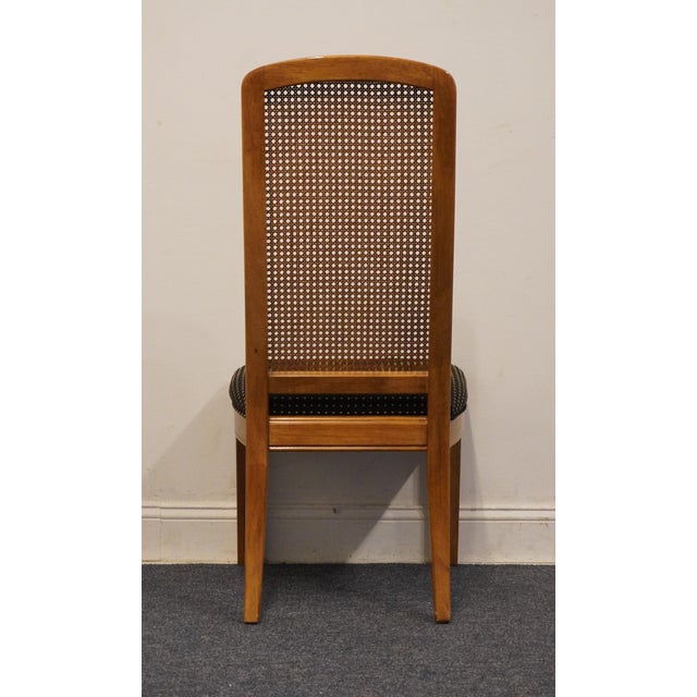 Bernhardt Furniture Contemporary Modern Cane Back Dining Side Chair 275-52 For Sale In Kansas City - Image 6 of 11