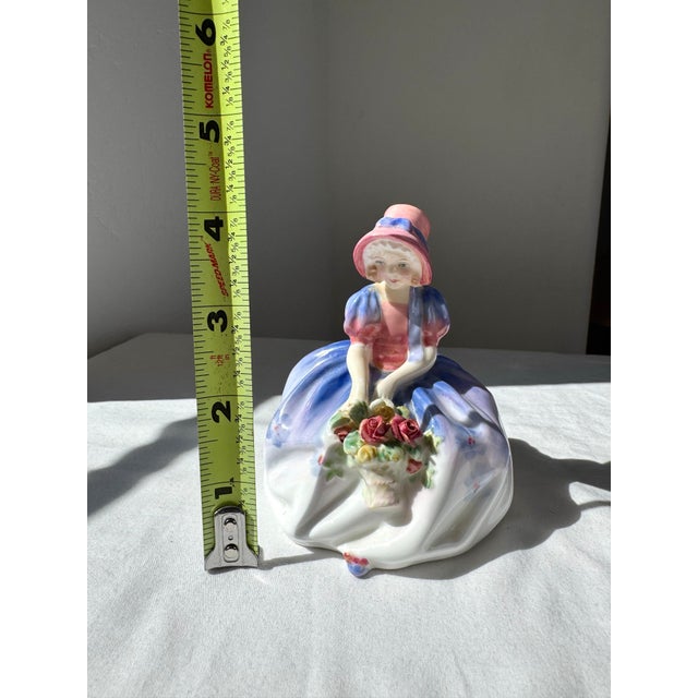 Antique Royal Doulton Figurine ~ “Monica” ~ Hn 1467 For Sale - Image 9 of 12