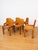 Molteni Vintage Bentwood Chairs attributed to Afra and Tobia Scarpa for Molteni, 1970s, Set of 6 For Sale - Image 4 of 18