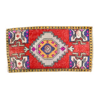 Vintage Mid Century Turkish Rug For Sale