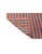 1960s Striped Vintage Decorative Kilim Rug - 5`6″ X 6`11″ For Sale - Image 5 of 6