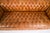 Mid-Century English Button Back Leather Chesterfield Sofa For Sale - Image 4 of 14