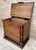 Wood Vintage Wood Chest with Turned Columns, 1920s For Sale - Image 7 of 12