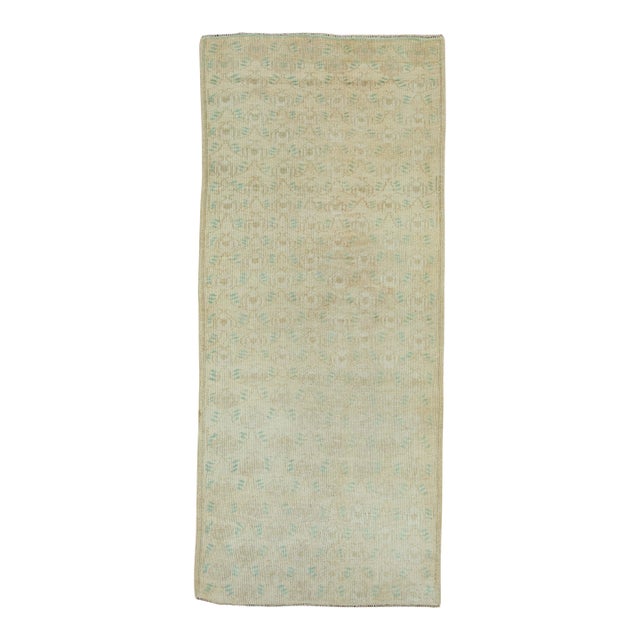 Turkish Vintage Rug 3'2" x 7'5" #20827 For Sale