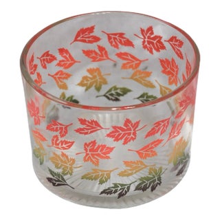 MCM Fall Leaf Ice Bucket For Sale