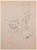 Drawing in pen realized by Mino Maccari in 1960s. Hand signed lower left. Very good condition\. This piece is attributed...