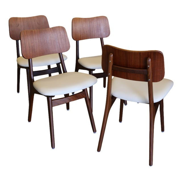 Boltinge Stolefabrik Chairs in Teak by Arne Hovmand Olsen, 1960s, Set of 4 For Sale