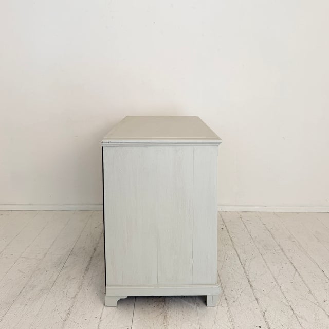 Antique German Painted Chest of Drawers with Doors, 1860 For Sale - Image 11 of 15