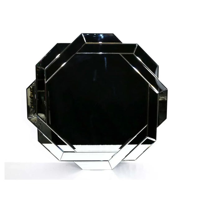 Contemporary Octagonal Decorative Wall Mirror For Sale In Denver - Image 6 of 6