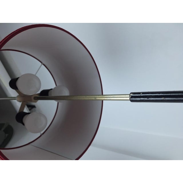 Floor Lamp with Telescopic Tripod Base by Giuseppe Ostuni for Oluce, 1960s For Sale - Image 9 of 13