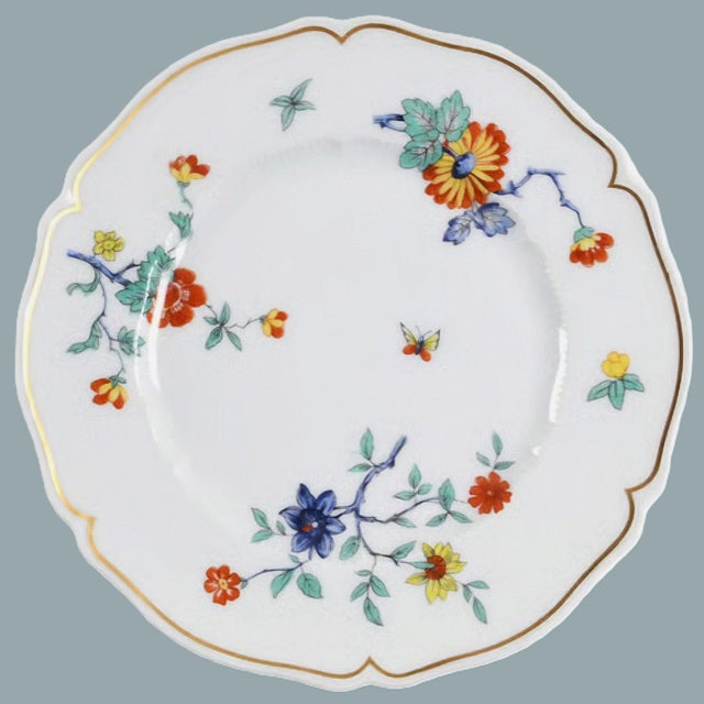 French French Haviland Limoges Shalimar Plates - Set of 3 For Sale - Image 3 of 10