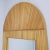 Mid-Century Modern Italian Rattan Arch Mirror, 1970s For Sale - Image 3 of 9
