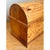Wood Vintage Wooden Treasure Chest Box For Sale - Image 7 of 12