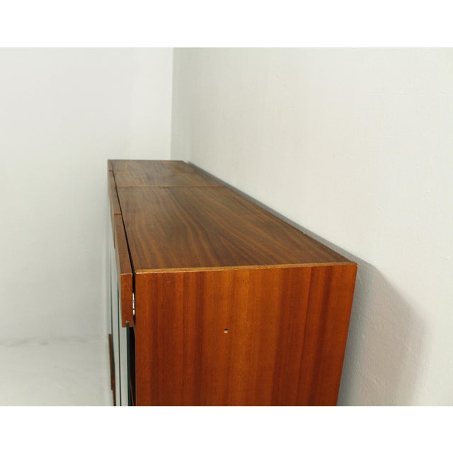 Czech Mahogany Bookcase, 1970s For Sale - Image 9 of 13