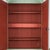 Antique French Soft Green Marriage Armoire For Sale - Image 4 of 11
