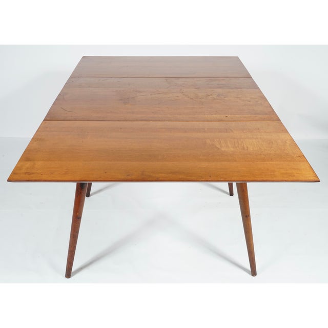 Mid-Century Modern 1960s Paul McCobb Planner Group Solid Maple Drop Leaf Dining Table For Sale - Image 3 of 10
