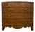 Early 19th Century Inlaid Mahogany Bow Front Chest For Sale