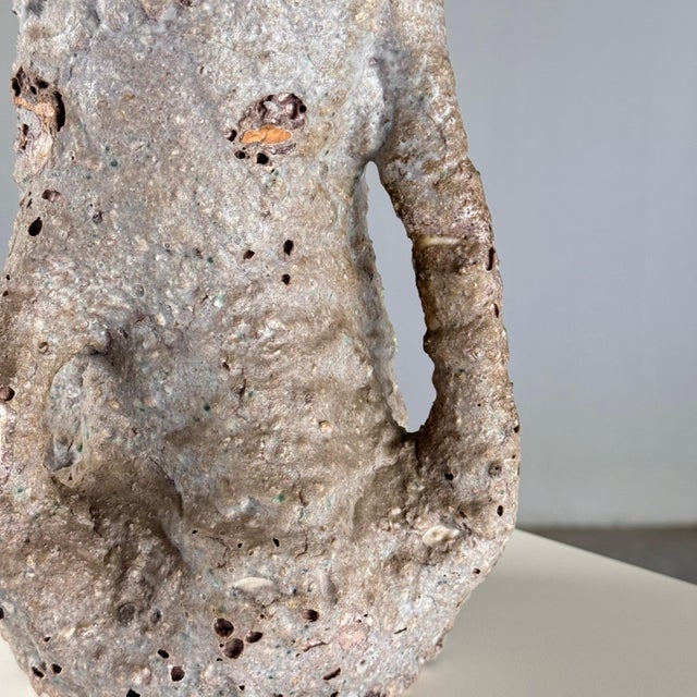 Brutalist Ceramic Jug attributed to C.A.S. Vietri, 1950s For Sale - Image 15 of 18