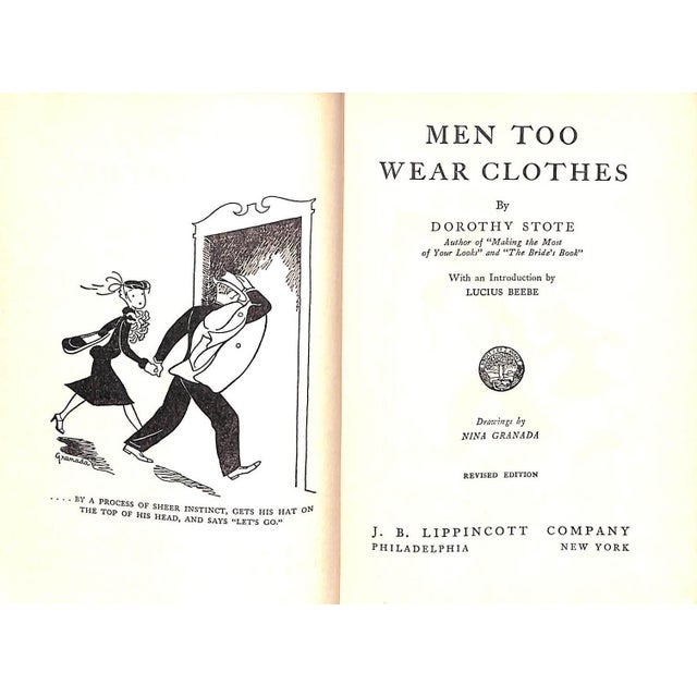 STOTE, Dorothy Introduction by Lucius Beebe [136] pp. J.B. Lippincott Company 1950 Second Edition Revised Edition 7 1/2" x...