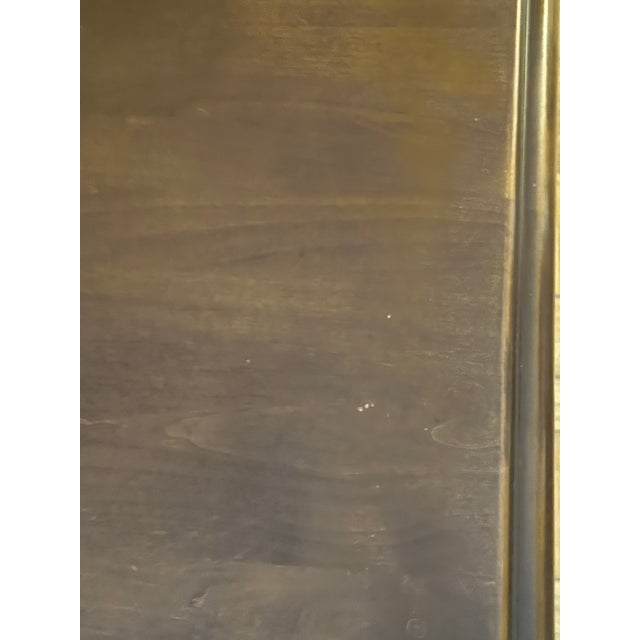 Farmhouse Vintage Pottery Barn Table + Protective Cover For Sale - Image 3 of 8