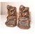 Figurative Large Pair of Antique Armor Patinated Bronze Clad Co. Nude Cherub Frog Bookends For Sale - Image 3 of 12