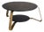 Italian Rigel Coffee Table in Marble, Lacquered Wood and Steel For Sale
