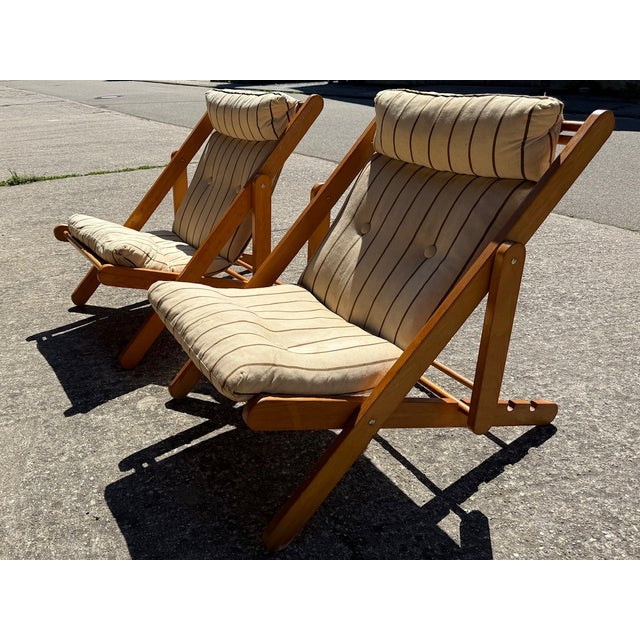 Set of Vintage Kon Tiki Chairs by Gillis Lundgren for Ikea For Sale - Image 13 of 18