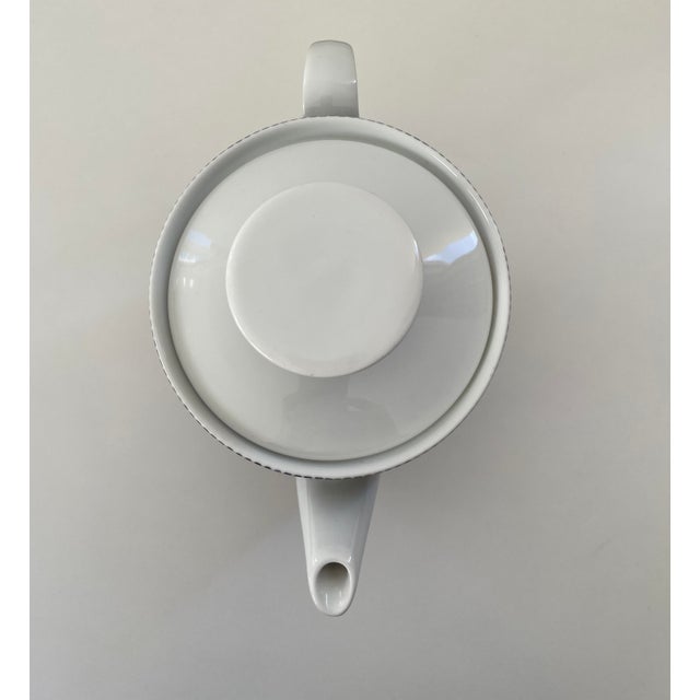 Medaillon Onyx Tea Set by Theo Baumann and Richard Scharrer for Thomas, 1960s, Set of 9 For Sale - Image 6 of 18