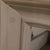 Vintage Antique White Solid Wood Framed Mirror With Natural Knotting Grain. For Sale - Image 12 of 14