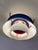 Blue White PH5 Louvered Lamp by Poul Henningsen for Louis Poulsen For Sale - Image 8 of 11