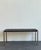 Metal Vintage Ralph Lauren Woven Leather Bench For Sale - Image 7 of 15