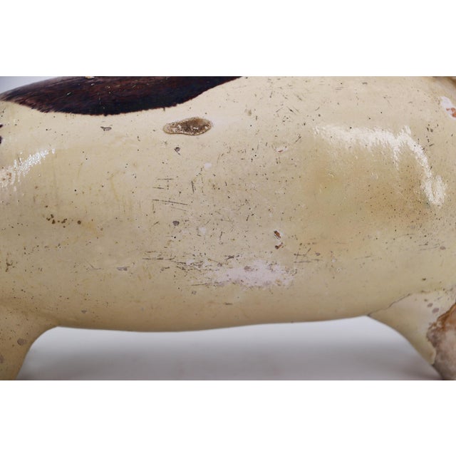 19th Century Glazed Earthenware Large Piggy Bank, Danish For Sale - Image 18 of 18