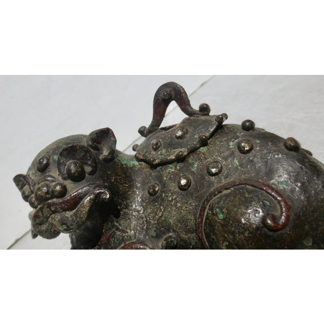 Antique Meiji Brronze Incense Burner For Sale - Image 14 of 18