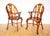 A gorgeous and extremely rare pair of gothic style windsor armchairs in lovely condition. Widely considered the pinnacle...