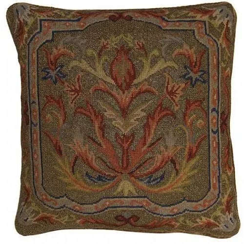 Overall measurements (inches) 18H x 18W x 5D. The bronze-colored metallic beads decorating this beautiful handmade...