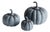 Sculpted Pumpkins St/3 For Sale