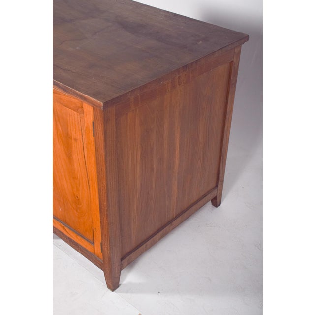 Wood Mid-Century Portuguese Desk in Oak from Olaio, 1950s For Sale - Image 7 of 13