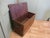 Carved Elm Coffer with Pierced Brass Decoration For Sale - Image 4 of 7
