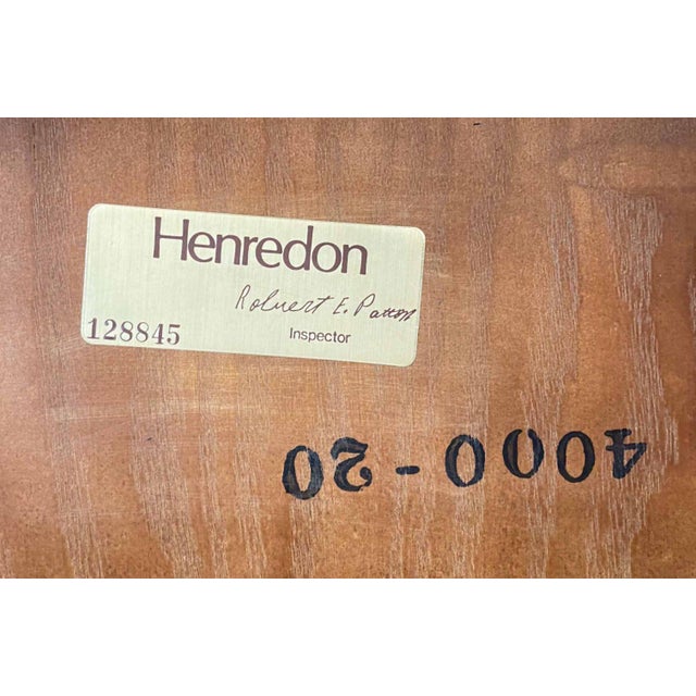 Henredon Mahogany and Elm Extending Dining Table For Sale - Image 14 of 14