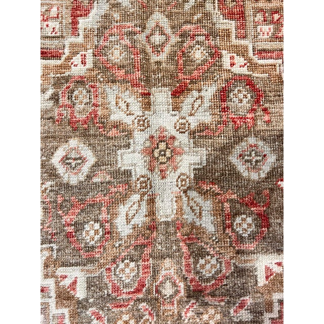 The luxurious quality of the wool (for which Oushaks have always been famous) contributed to the vibrancy of the colors....