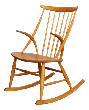 IW3 Swing Chair by Illum Wikkelsø for Niels Eilersen, 1960s
