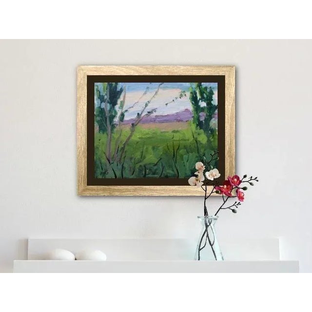 Contemporary Contemporary Impressionist Style Plein Air Oil Painting For Sale - Image 3 of 9