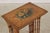 Set of 4 Adams Style Paint Decorated Satinwood Nesting Tables For Sale - Image 9 of 14