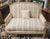 Light Yellow Fine 1950s French Empire Style Settee For Sale - Image 8 of 12