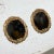 Amazing pair of Art Deco gilded resin mirrors with anthemion or foliate design in the style of Serge Roche. Beautiful...