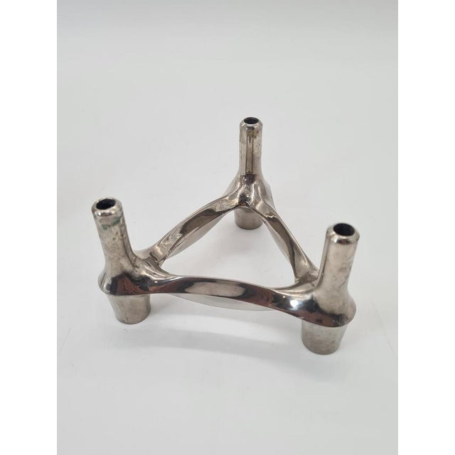 Space Age Modular Candleholders by Nagel Stoff, 1970s, Set of 7 For Sale - Image 3 of 9